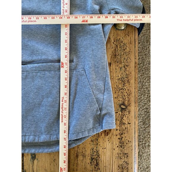 Puma Mens‎ XL Hooded Sweatshirt Gray Lightweight Moisture-Wicking Activewear - Picture 5 of 5